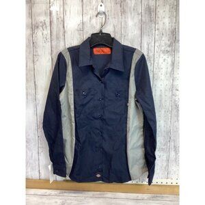 Goth y2k indie normcore gopcore fisherman Dickies Women Work Shirt Small